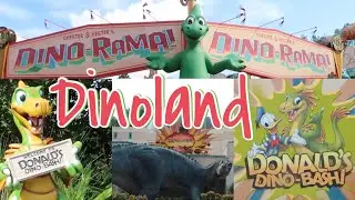 Animal Kingdom Rope Drop Dinoland U.S.A. To Ride Dinosaur | Character Flotillas & Swinging Monkeys