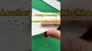 🔥Ultimate Leather Cutting & Punching Machine | Precision, Speed & Power for Your Workshop!🔥