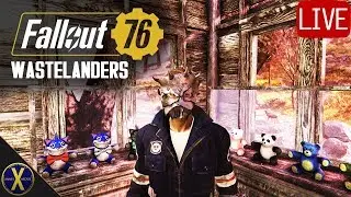 Fallout 76: Wastelanders Coop #5 | Exp & Cap Farming, Main Story | FO76 Live with Golden Gek