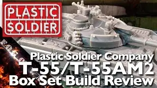 Review | Plastic Soldier Company T-55 plastic box set 1/100 (15mm) | Modern