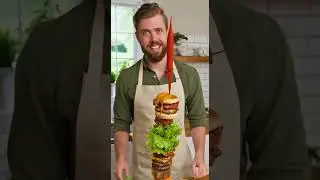 **Epic Tallest Burger Tower Collapses Hilariously! 🍔😂 Viral Kitchen Fail!**