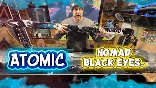 Лыжи Atomic Nomad Black Eye, полный спектр услуг по обслуживанию Edge с небольшим использованием ...