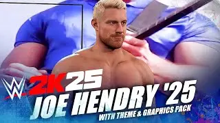 Joe Hendry w/ Entrance, Signature & Finisher | Insane WWE 2K25 Mods