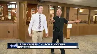 Muskego flooding doesn't stop church services at St. Leonard Catholic Church
