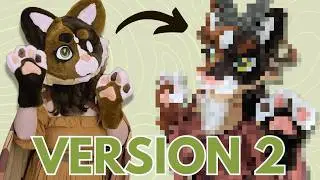 I Fixed Everything WRONG With My Fursuit Head