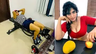 #NakedMovie Actress Sweety Work Out Video || #RGV || #NNN
