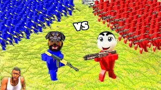 SHINCHAN and CHOP Attacked my CITY in REVENFIELD Biggest Battle