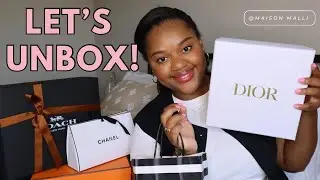 A VERY SPECIAL HERMES PIECE - Luxury Unboxing 2024 + Dior + Coach + More!