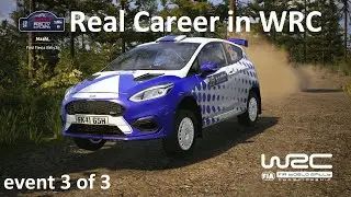 EA WRC | club Real Career in WRC | ралли Финляндия | День 3
