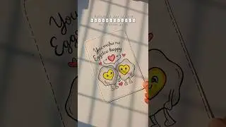 She Loved This Handmade Valentine Card ❤️ | Best Valentine Gift Idea #viral #valentine #shorts