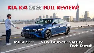 Kia K4 2025 &ndash; Full Review | Interior, Exterior, Features, Performance & Safety Tested! #automobile