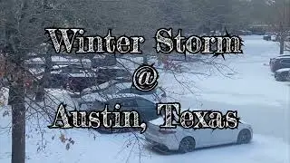 Winter Storm Austin, TX in Winter 2026 | Weather, Streets & Vibes