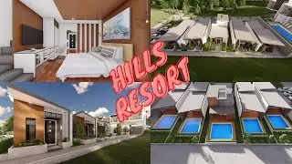 High Land Resort Design & Visualization  (PZ Hills Resort)