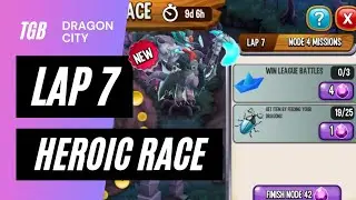 Lap 7 Heroic Race Dragon City &bull; High Crypt Keeper Dragon ☆☆☆