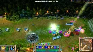 League of Legends : Jarvan IV, EQ Flash bug