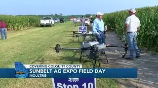 The sunbelt AG expo field day introduces farmers to new technology