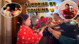 SURPRISE BY COUSINS FOR @Pikaa1998  + FULL DAY WORK￼