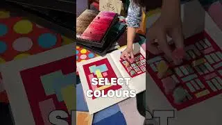 The process of a rug designing session 🎨