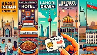 First Impressions of Baku: Worst Hotel, Budget Sim Cards, and Lahori Dhaba Experience