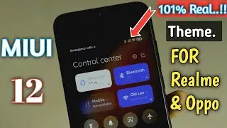 Real Miui 12 Theme For Oppo & Realme Device || MIUI 12 Theme || Termite Tech
