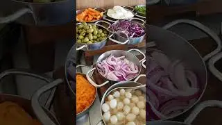 Buffet Salad bar selection for starter   #salads#buffet selection#starters