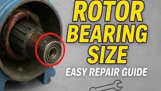 Electric Motor Rotor Bearing Size | Water Motor Repair Telugu | motor garage pamidi 