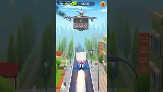Can Angela Beat the High Score? | Talking Tom Gold Run Challenge