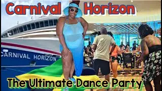 Auntie's ULTIMATE Dance Party at Sea - Carnival Horizon Part 1