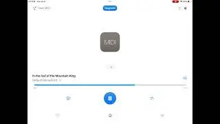 Edward Grieg & Martha Mier - In The Hall Of the Mountain King - (MIDI Piano Cover)