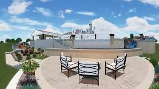 Hilltop Pool 360 walkthrough of conceptual design