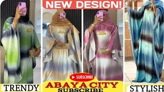 🌙 Muslim Designer Long Gown with Hijab 2025 🧕 Muslim Dress for Women Hijab Fashion, Style & Tutorial