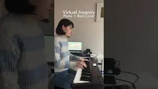 VIRTUAL INSANITY - PIANO + BASS COVER