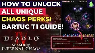 Diablo 4: Как разблокировать уникальные способности Хаоса (Руководство Bartuc T1)