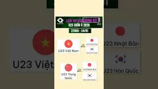 Dự đo&aacute;n Chung kết U23 Ch&acirc;u &Aacute; 2026: Việt Nam - Nhật Bản: Việt Nam - H&agrave;n Quốc