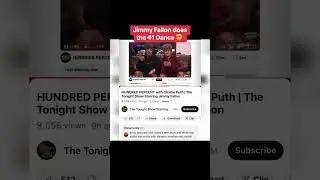 @fallontonight does the #41dance #41meme . #jimmyfallon