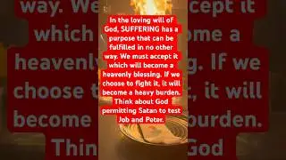 Suffering is blessing in disguise #love #god
