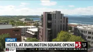 Guests check in to new Burlington Square hotel
