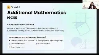 IGCSE Masterclass - Math Additional