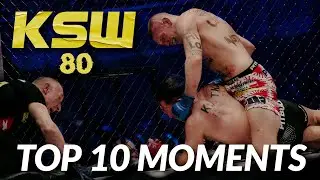 TOP 10: Najlepsze momenty gali KSW 80