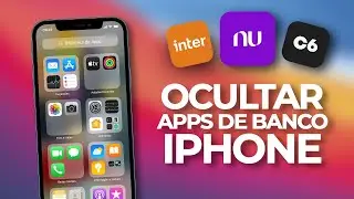 Como OCULTAR APLICATIVOS de BANCO NO IPHONE! ou QUALQUER outro app!