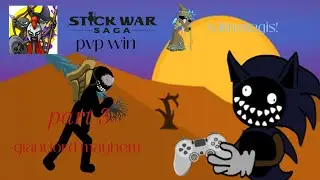 Stick war saga pvp 2v2 win 