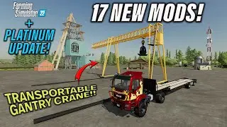 FS22 | 17 NEW MODS! + PLATINUM UPDATE! (Review) PS5 | 24th Jan 23.