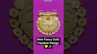 New Fancy Gold Pendant Design 😍 | 2026 Trending Jewelry You&rsquo;ve Never Seen! #ytshorts #reels #viral