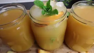 The Most Refreshing Peach Juice | How To Make The Best Peach Juice