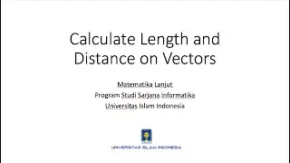 Vector Part2 - Calculate Length and Distance
