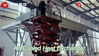 forced draught air cooled heat exchanger api 661 for petroleum industry
