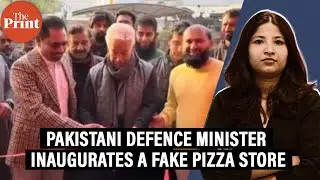 Pakistani Defence Minister inaugurates a fake pizza store. Pizza Hut clarifies