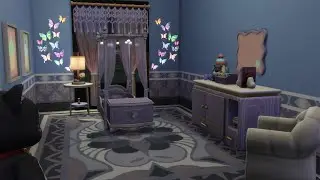 The Sims 4 Gallery - Rooms  ep# 331   Purple Todder Room
