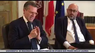 Universit&agrave; di Macerata, aspiranti Notai in studio gi&agrave; prima della Laurea