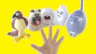 Finger Family song from The secret life of Pets   Duke Mel Chloe